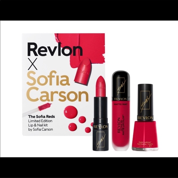 Revlon Sofia Carson Lip & Nail Kit, The Sofia Reds - Picture 2 of 4